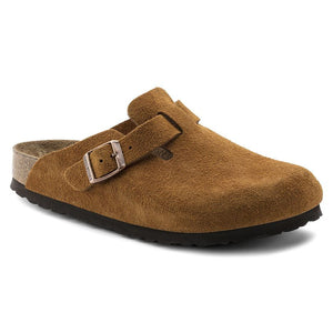 Boston Soft Footbed- Mink Suede