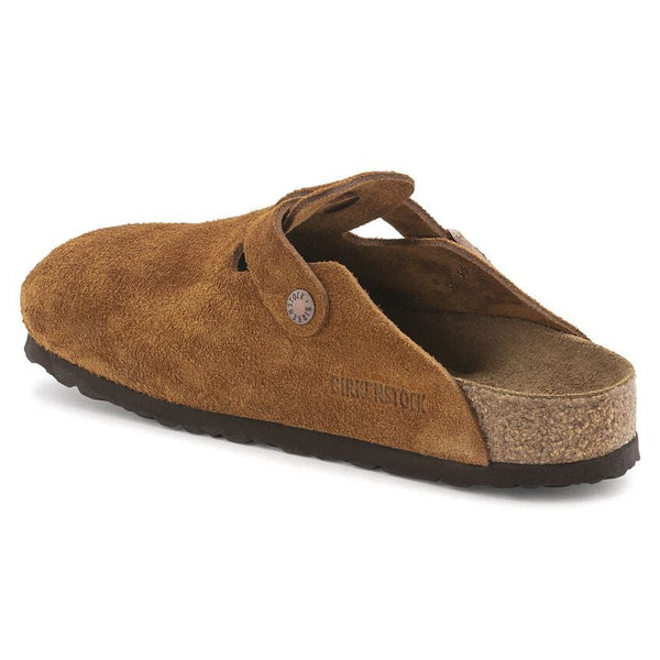 Boston Soft Footbed- Mink Suede