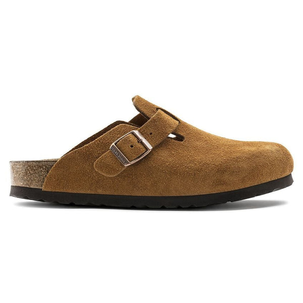 Boston Soft Footbed- Mink Suede