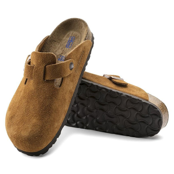 Boston Soft Footbed- Mink Suede