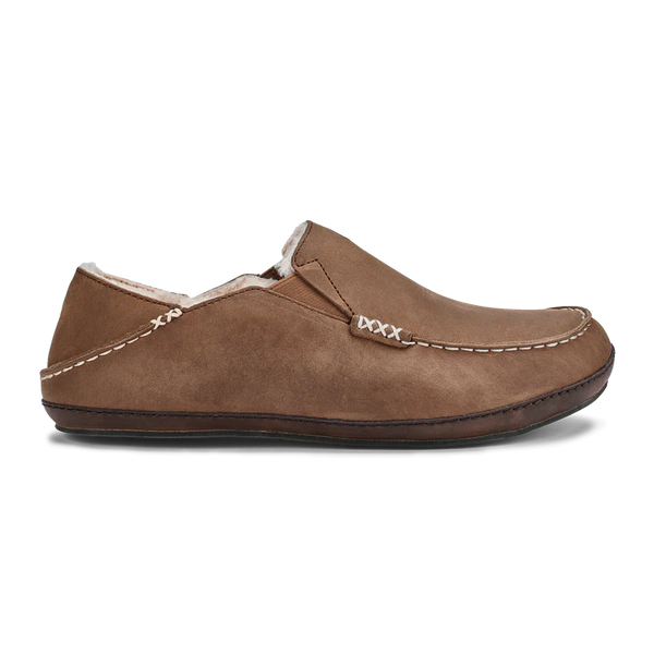 M Moloa Slipper- Toffee/Dark Wood