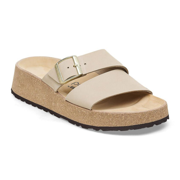 Almina Nubuck Leather- Sandcastle