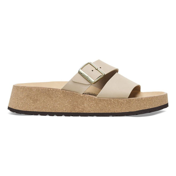 Almina Nubuck Leather- Sandcastle