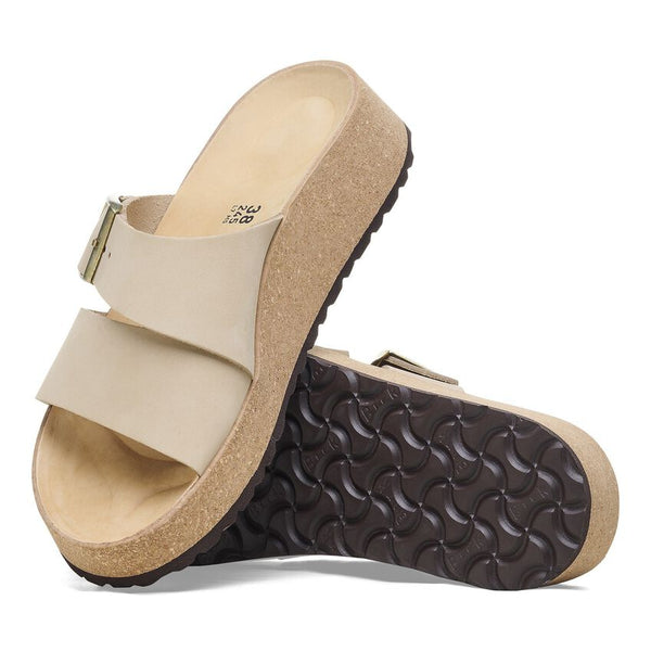 Almina Nubuck Leather- Sandcastle