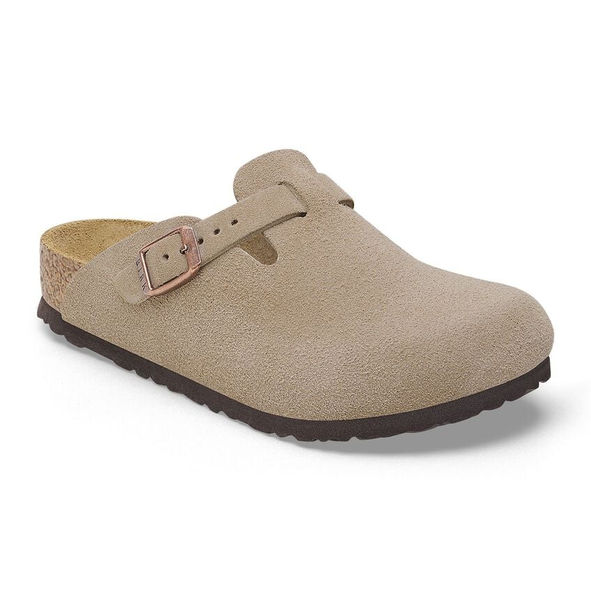 Kids Boston- Taupe Suede