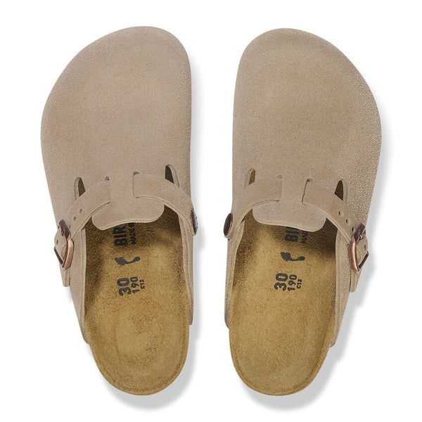 Kids Boston- Taupe Suede