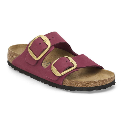 Arizona Big Buckle- Nubuck Leather- Berry Crush