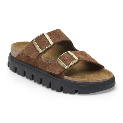 Arizona Chunky Platform- Dark Tea Suede