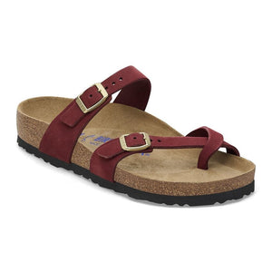 Mayari Soft Footbed- Nubuck Leather- Zinfandel