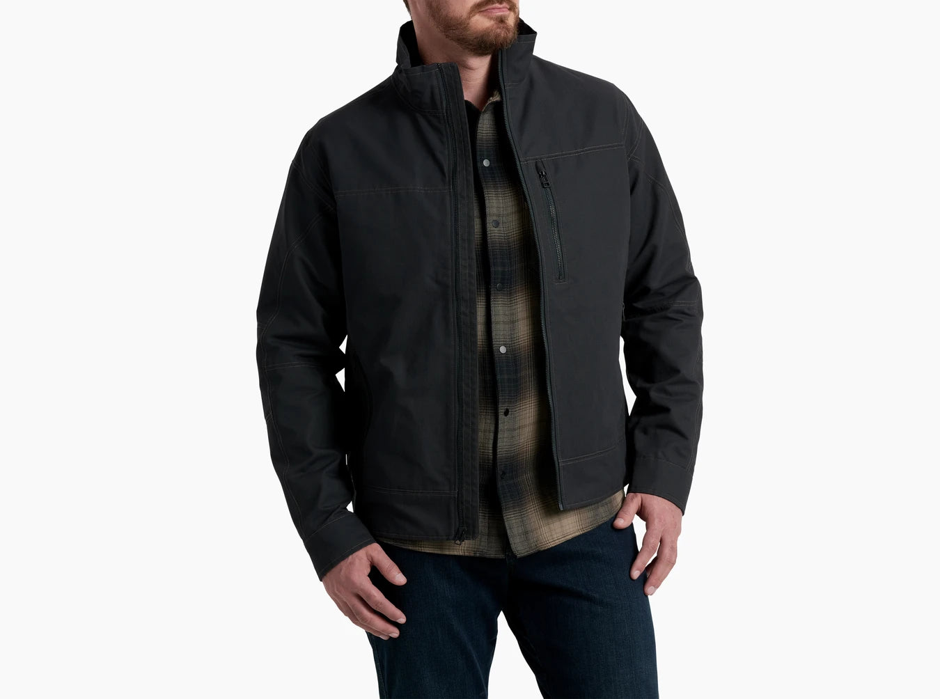 Burr Jacket- Onyx