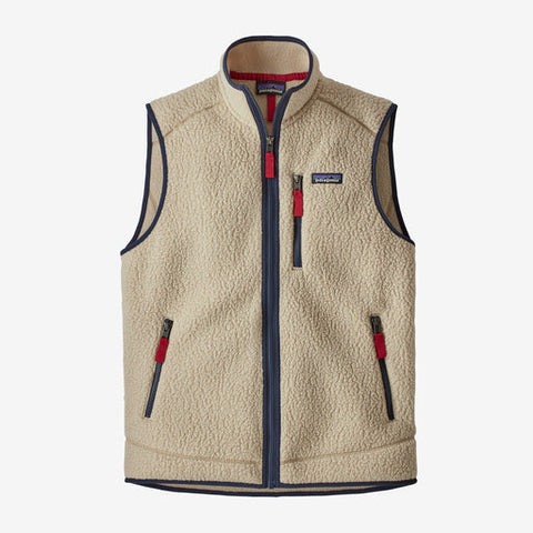 M Retro Pile Fleece Vest- El Cap Khaki