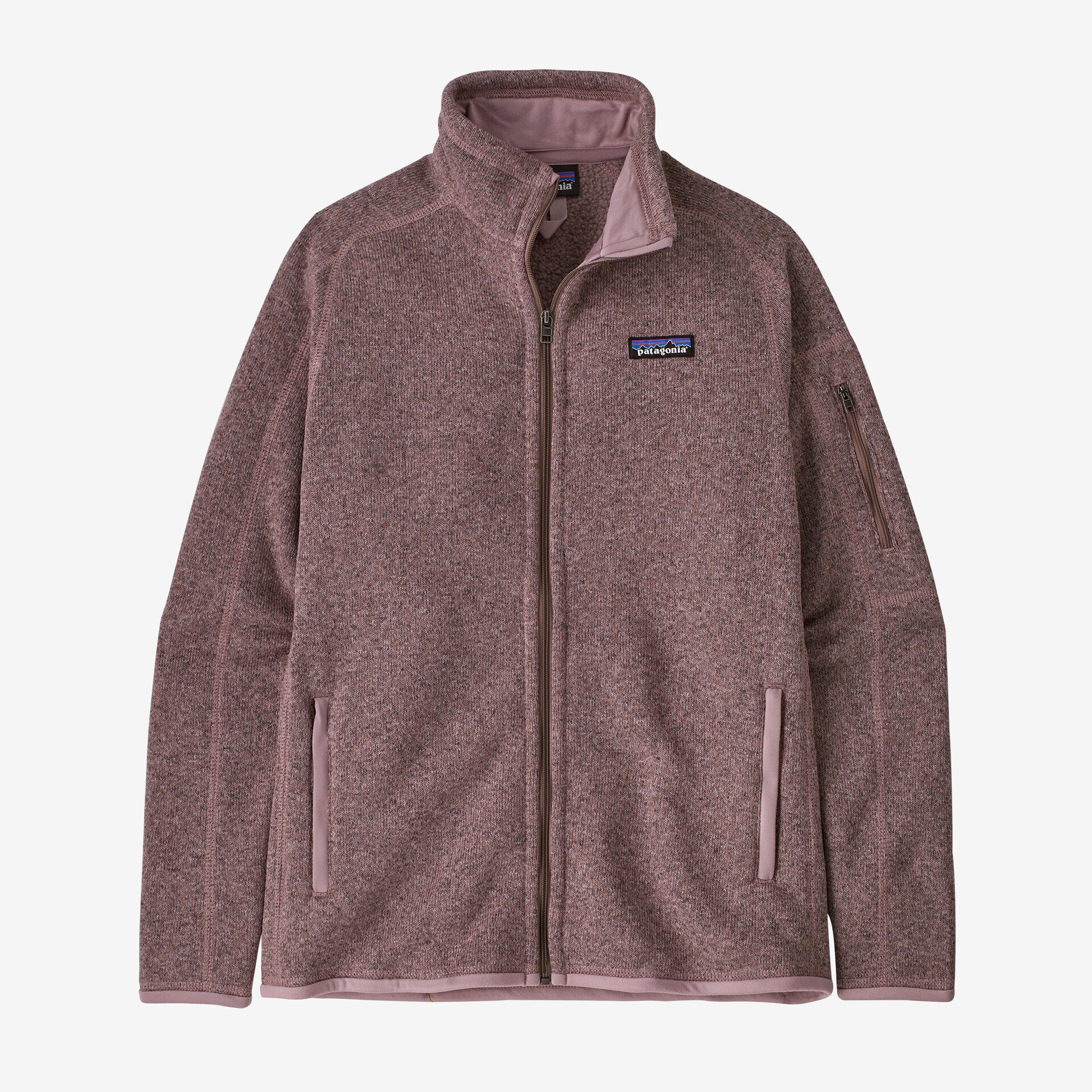 W Better Sweater Fleece Jacket- Stormy Mauve