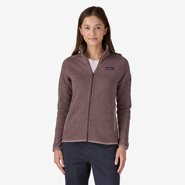 W Better Sweater Fleece Jacket- Stormy Mauve