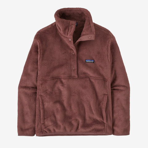 W Re-Tool Half Snap Pullover- Dulse Mauve