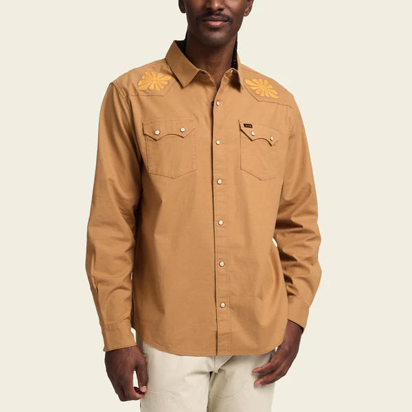 Crosscut Deluxe Snapshirt- Deep Thoughts