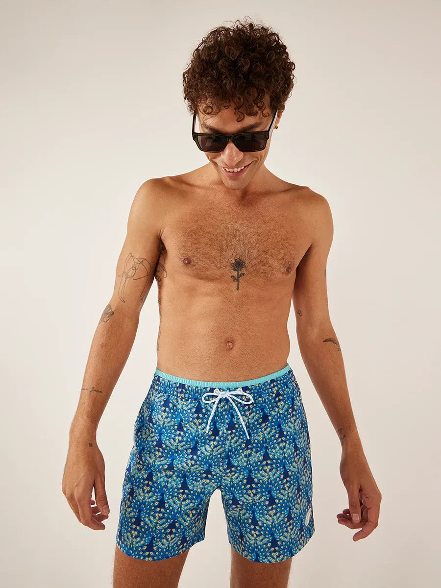 The Fan Outs- 5.5" Classic Swim Trunks