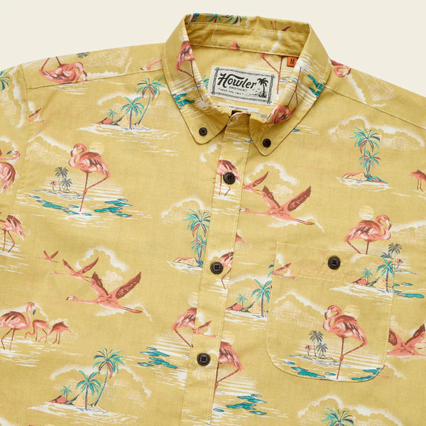 Mansfield Shirt- Flamingo Flamboyance