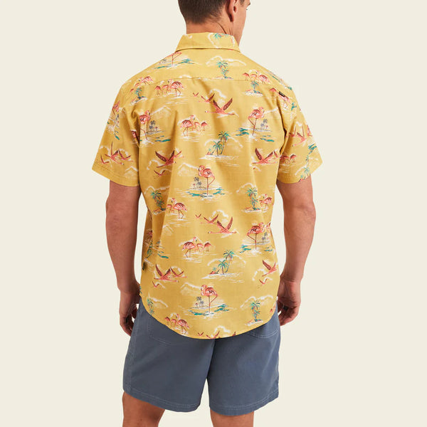 Mansfield Shirt- Flamingo Flamboyance