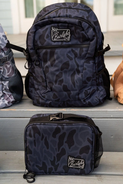 Burlebo Backpack- Black Camo