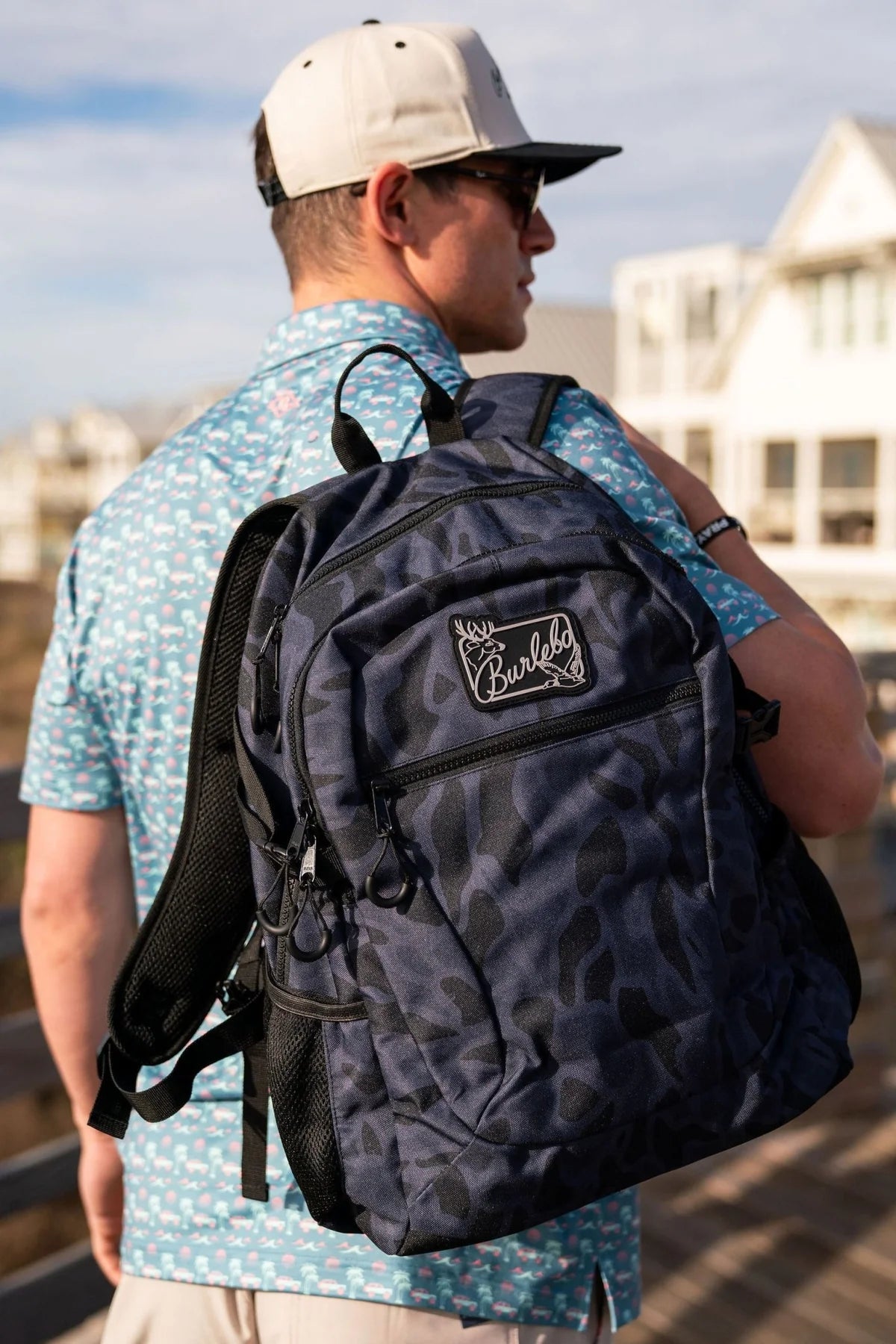 Burlebo Backpack- Black Camo