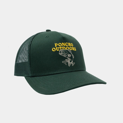 Green Bass Trucker