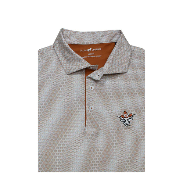 Texas Longhorns Vintage Bevo Aztec Polo