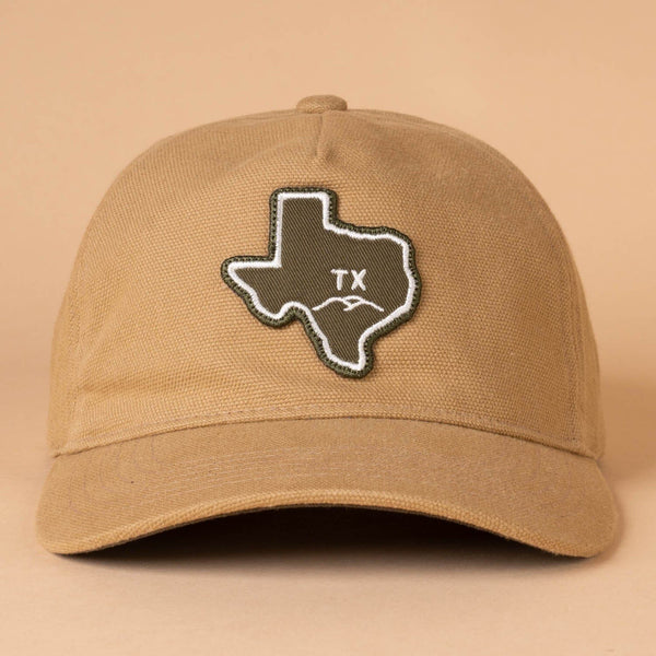 Heart Of Texas Canvas Snapback