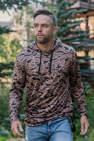 Performance Hoodie- Gauge Camo