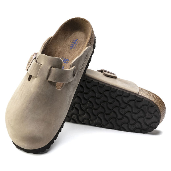 Boston Soft Footbed Oiled Leather Tobacco