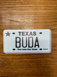 Town License Plate Stickers