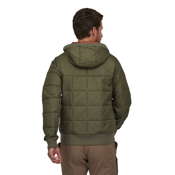 M Box Quilted Hoody - Basin Green